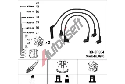 NGK Sada kabel pro zapalovn NG 8286, 8286