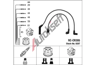 NGK Sada kabel pro zapalovn NG 8287, 8287