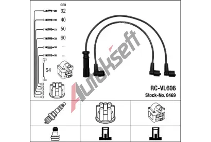 NGK Sada kabel pro zapalovn NG 8469, 8469