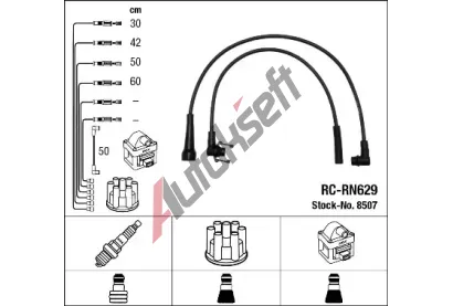 NGK Sada kabel pro zapalovn NG 8507, 8507