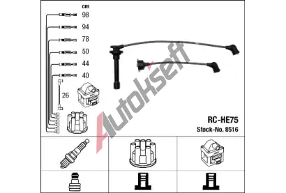 NGK Sada kabel pro zapalovn NG 8516, 8516