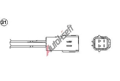 NGK Lambda sonda NG 92366, 92366 NGK Lambda sonda NG 92366, 92366