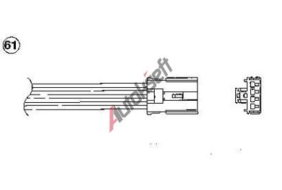 NGK Lambda sonda NG 93852, 93852 NGK Lambda sonda NG 93852, 93852