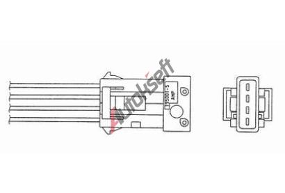 NGK Lambda sonda NG 96046, 96046 NGK Lambda sonda NG 96046, 96046