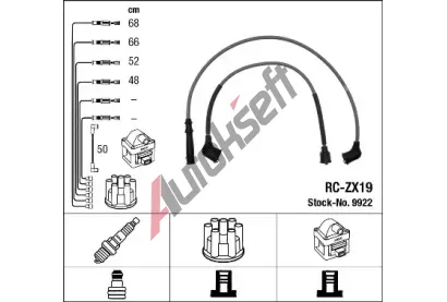 NGK Sada kabel pro zapalovn NG 9922, 9922