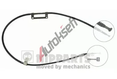 NIPPARTS / BLUE PRINT Tažné lanko - parkovací brzda NI J19438, J19438 NIPPARTS / BLUE PRINT Tažné lanko - parkovací brzda NI J19438, J19438