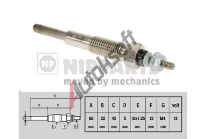 NIPPARTS / BLUE PRINT havc svka NI J5713002, J5713002