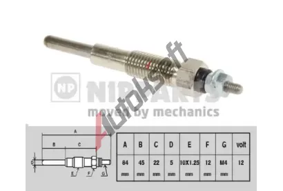 NIPPARTS / BLUE PRINT havc svka NI J5713005, J5713005