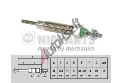 NIPPARTS / BLUE PRINT havic svka NI J5715004, J5715004