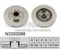 Brzdov kotou NIPPARTS / BLUE PRINT ‐ NI N3303088