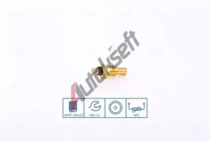 NISSENS Senzor teploty chladic� kapaliny NIS 207002, 207002