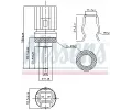 NISSENS Senzor teploty chladic kapaliny ** FIRST FIT ** NIS 207020, 207020