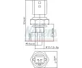 NISSENS Senzor teploty chladic kapaliny ** FIRST FIT ** NIS 207022, 207022