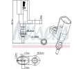 NISSENS Senzor teploty chladic kapaliny ** FIRST FIT ** NIS 207030, 207030