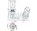 NISSENS Senzor teploty chladic kapaliny ** FIRST FIT ** NIS 207033, 207033