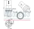 NISSENS Senzor teploty chladic kapaliny ** FIRST FIT ** NIS 207082, 207082