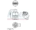 NISSENS Tlakov vypna klimatizace ** FIRST FIT ** NIS 301008, 301008