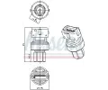NISSENS Tlakov vypna klimatizace ** FIRST FIT ** NIS 301067, 301067