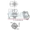 NISSENS Tlakov vypna klimatizace ** FIRST FIT ** NIS 301069, 301069