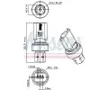 NISSENS Tlakov vypna klimatizace ** FIRST FIT ** NIS 301102, 301102