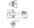 NISSENS Tlakov vypna klimatizace ** FIRST FIT ** NIS 301103, 301103