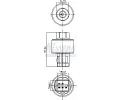 NISSENS Tlakov vypna klimatizace ** FIRST FIT ** NIS 301127, 301127