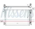 NISSENS Chladi vody NIS 60232A, 60232A