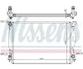 NISSENS Chladi - chlazen motoru NIS 60306A, 60306A