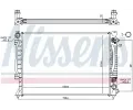 NISSENS Chladi - chlazen motoru NIS 60423A, 60423A
