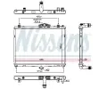 NISSENS Chladi vody NIS 606055, 606055