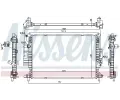 NISSENS Chladi vody NIS 606215, 606215