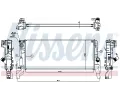 NISSENS Chladič vody NIS 606246, 606246