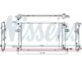 Chladi vody NISSENS ‐ NIS 606263