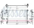 NISSENS Chladi vody NIS 606441, 606441