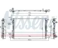 NISSENS Chladi vody NIS 606463, 606463