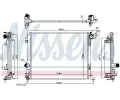 NISSENS Chladi vody NIS 606472, 606472