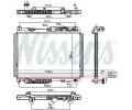 NISSENS Chladi vody NIS 606661, 606661
