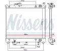 NISSENS Chladi vody NIS 606692, 606692