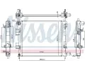 NISSENS Chladi vody NIS 606702, 606702