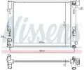 NISSENS Chladi vody NIS 606726, 606726