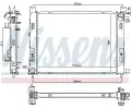 NISSENS Chladi vody NIS 606760, 606760