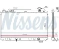 NISSENS Chladi� vody NIS 606836, 606836