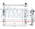 NISSENS Chladi vody NIS 606845, 606845