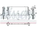 Chladi vody NISSENS ‐ NIS 607023