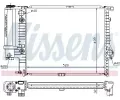 NISSENS Chladi� vody NIS 60709A, 60709A