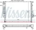 NISSENS Chladi vody NIS 60759A, 60759A