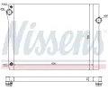 NISSENS Chladič vody NIS 60768, 60768