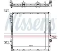 NISSENS Chladi - chlazen motoru NIS 60787A, 60787A