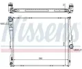 NISSENS Chladi - chlazen motoru NIS 60803A, 60803A