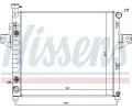 NISSENS Chladi vody NIS 61009, 61009